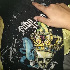 Fubu Jeans Sz. 3T Black Short Sleeve Tee